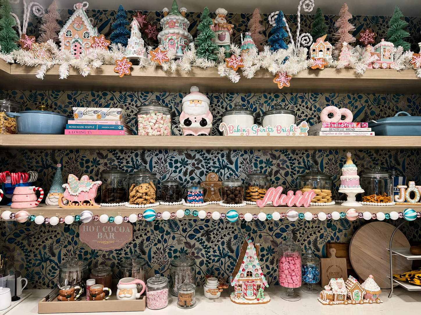 Festive Pantry Holiday Styling