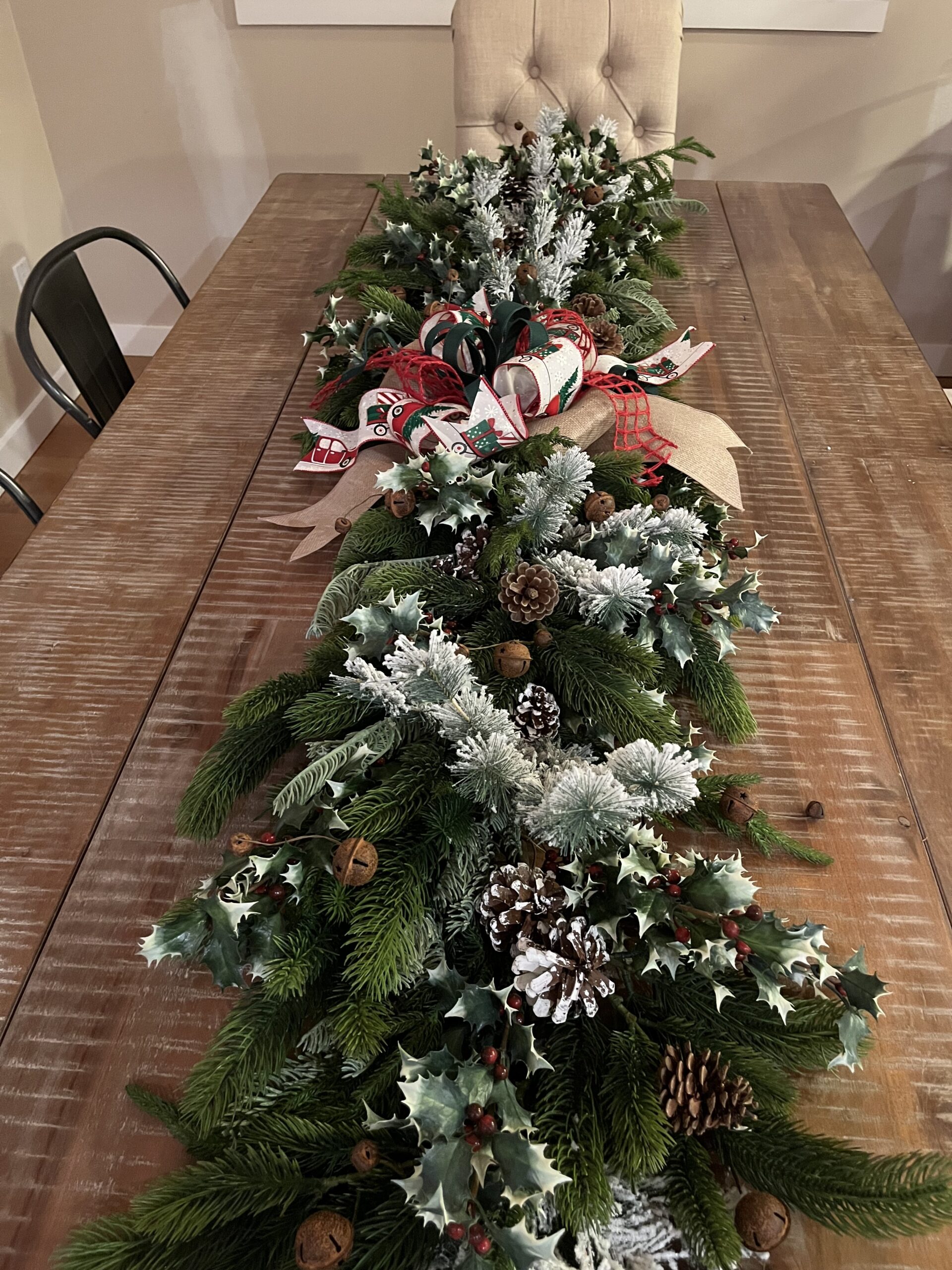 Festive Holiday Table Display